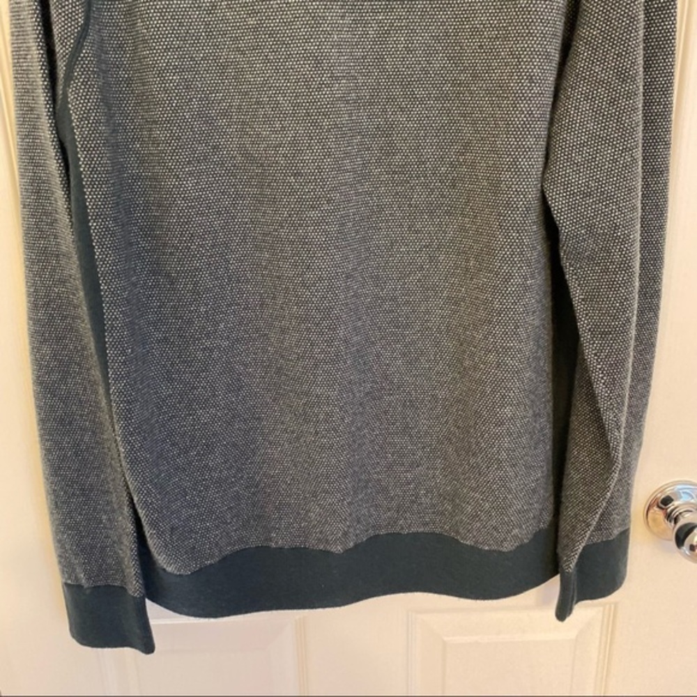 VINCE Bird's Eye Stitch Wool & Cashmere Sweater - Picture 8 of 10